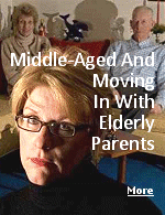 The number of people 50 to 64 who live in their parents' homes has surged in recent years, reflecting the grim economic aftermath of the Great Recession.